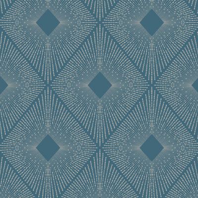 Antonina Vella Modern Metals Modern Geometric Wallpaper
