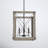 Agnes 4 - Light Dimmable Lantern Square / Rectangle Chandelier-1693939204