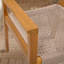 Chaise de salle à manger d'extérieur en bois massif-1837998617