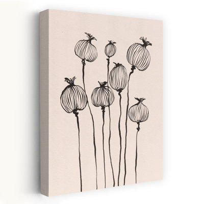 Art contemporain coquelicot