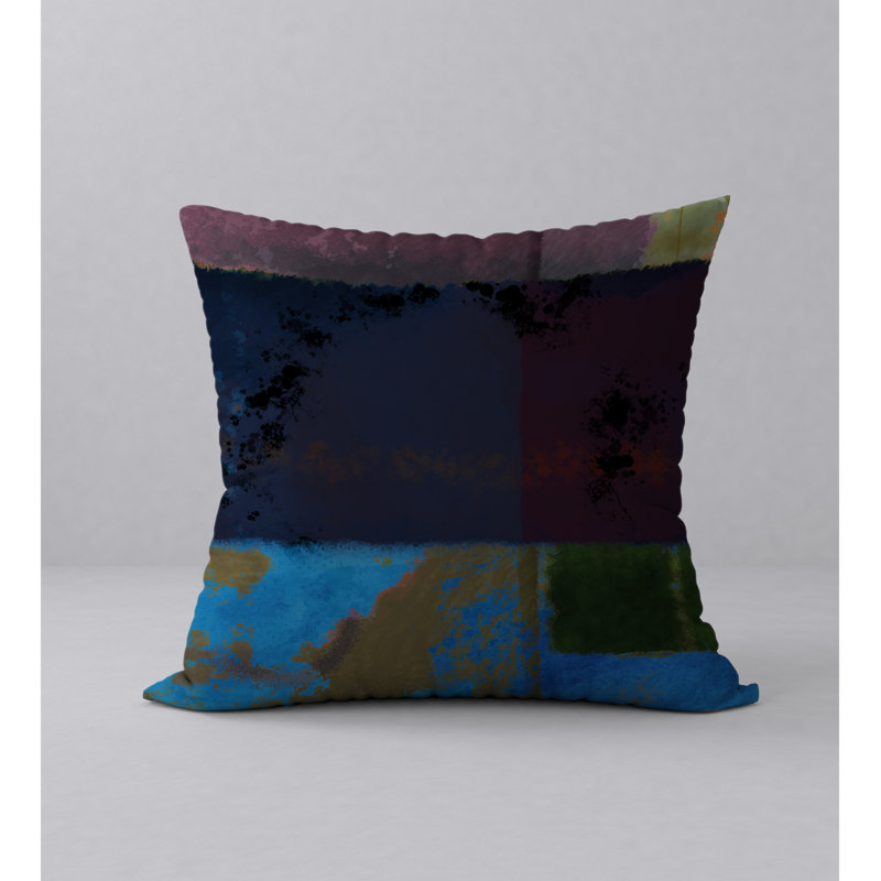  Housse et insert de coussin carré Glowing Alive, 24" X 24"