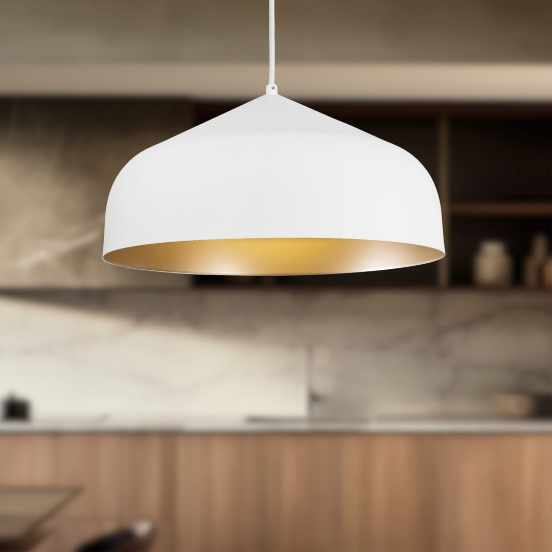 Helena 1 - Light LED Single Pendant Kuzco Lighting Shade 
