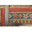 Tapis rouge nouvel âge en laine 10 pi 6 po x 13 pi 10 po Flemon
