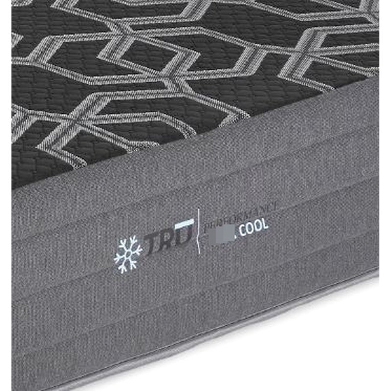 Matelas pour très grand lit de 12 po avec couverture de glace Tranquility Nest - cuivre, gel, argent et graphite pour un repos apaisant