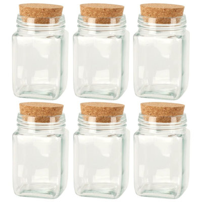 Glass Jar - Set of 6