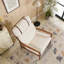 Fauteuil d'appoint moderne, structure en bois massif avec dossier haut-280489853-280489855