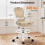 Chaise de bureau de dessinateur - Chaise de bureau haute ergonomique avec repose-pieds réglable - Chaise de bureau à roulettes à hauteur ajustable avec support lombaire-499056979-499056980