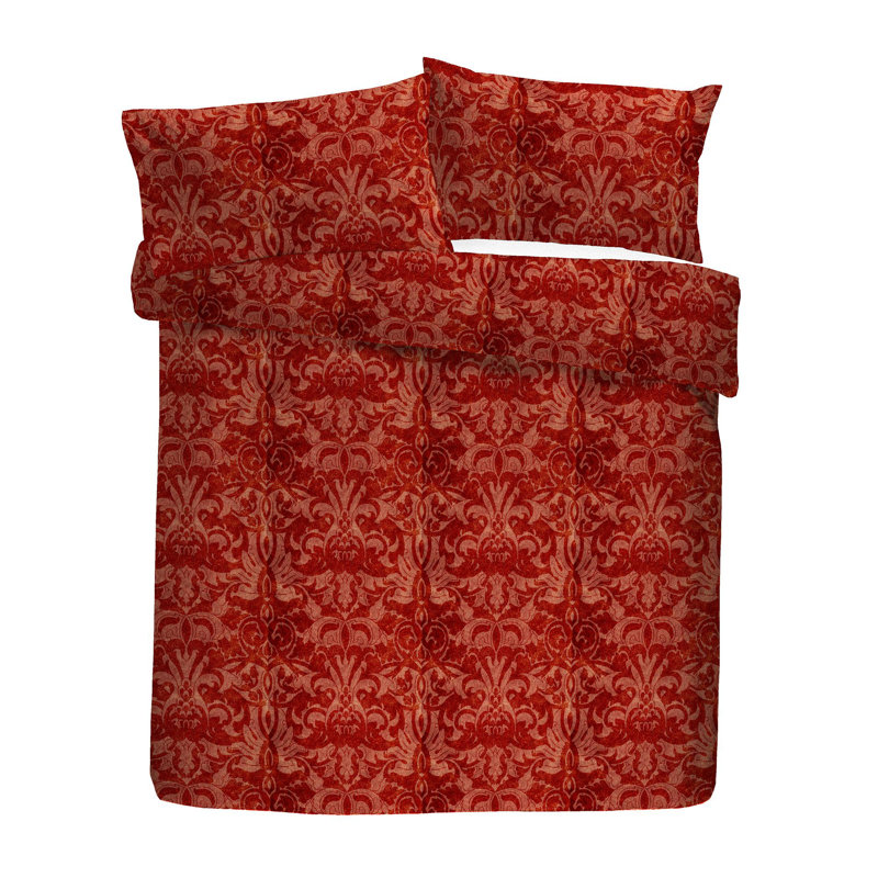 Laurence Llewelyn-Bowen Firenza Duvet Cover Set Spice, Double Duvet Cover + 2 Standard Pillowcases