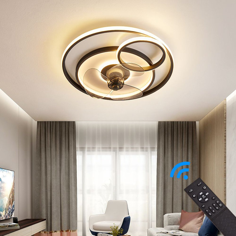 Azharul Ceiling Fan with LED Lights