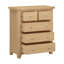 Cooksey 85cm W 5 - Drawer Chest of Drawers-1123138036