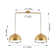 Duke 41.3" Double Pendant Light with Adjustable Height (Bulb Not Included)