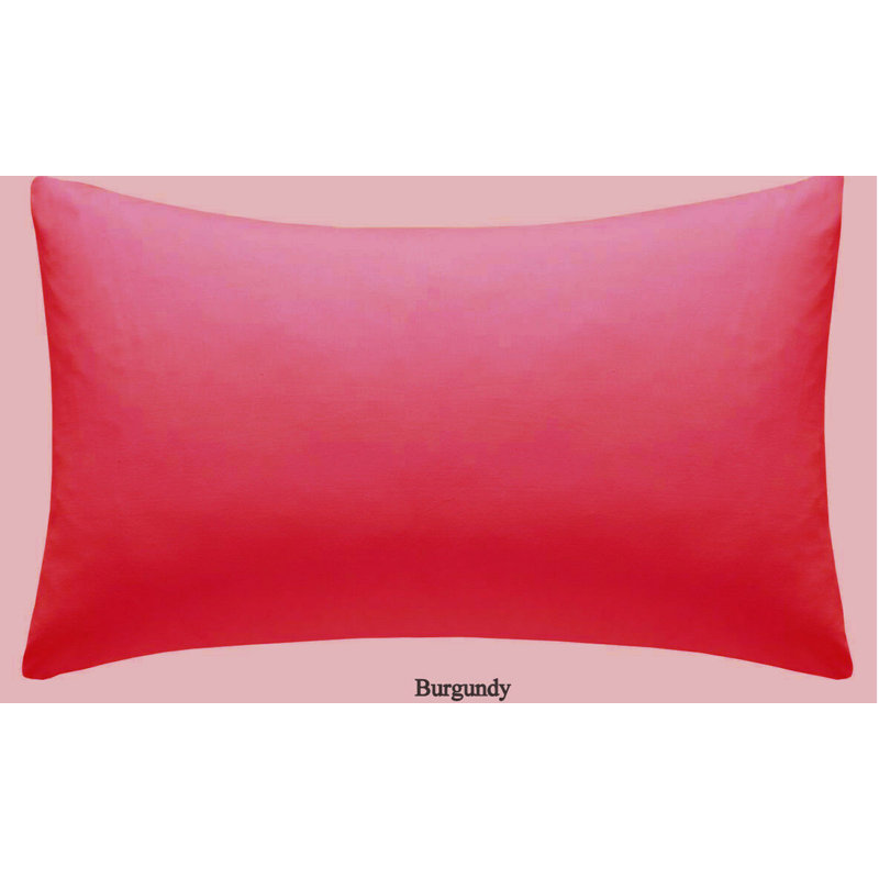 Javere Pillowcase - Set of 2, Burgundy