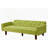 Linen Square Arm Sleeper Sofa Bed-416323051