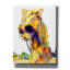 «Epin Graffiti« Horsin 'Around »par Pat Saunders, art mural en toile blanche, 12 po x 16 po-1643367965