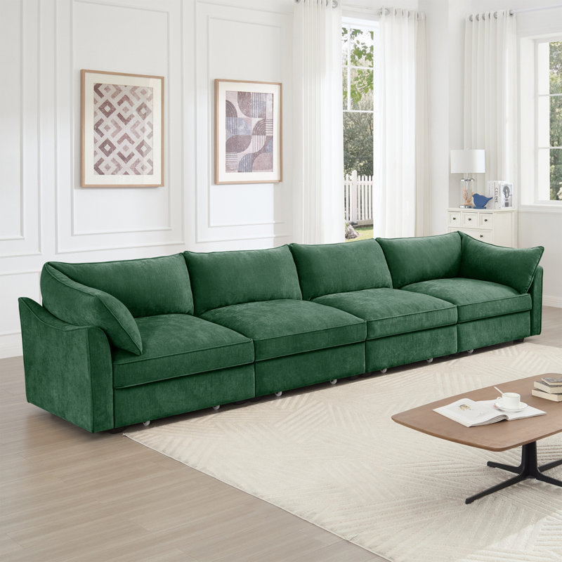 Canapé de rangement large et profond Sofawith avec tiroirs de rangement sous chaque siège avec d'excellents espaces de rangement convenant aux grands salons