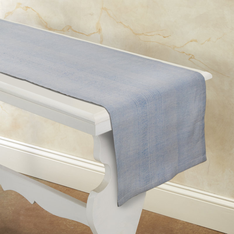 Chemin de table JUNIPER, Bleu pâle