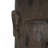 Outdoor Side Table,Easter Island Moai Statue Pedestal End Table Stool,For Home Patio Deck Sunroom Garden Balcony Yard Lawn,Light Grey