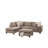 105" Wide Reversible Sofa & Chaise with Ottoman-167764283