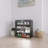 4 Layers Black Shoe Cabinet With Glass Door And Glass Layer Shoes Display Cabinet With LED Light Bluetooth Control
