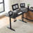 Electric Height Adjustable Standing Desk with Round Tube Column-979077955-979077956