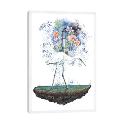 Heron Dreams 1 Piece Painting on Canvas