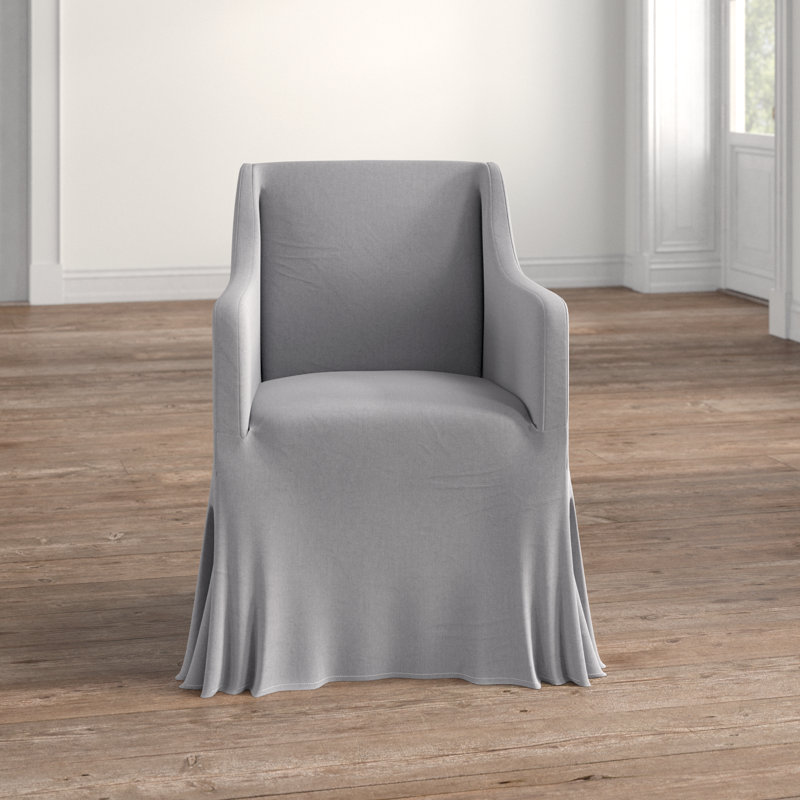 Fauteuil en lin 65,02 cm de large, Arctic Grey
