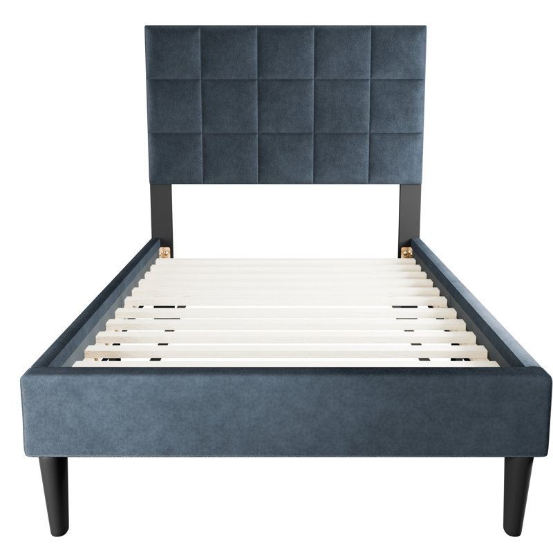 Twin Bed, Charcoal