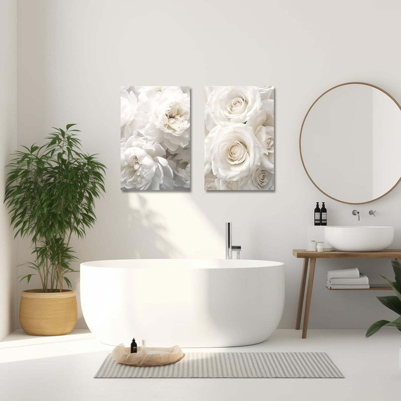 2 Piece Wrapped Canvas Print, 40 cm H x 30 cm W