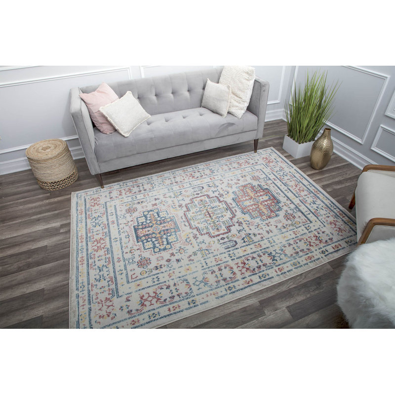 Gabriel Vintage Flaxen Sundara GL55D 2'6"x8' Runner Rug, Runner 2'6" x 8'