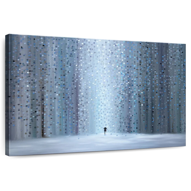 Avery Rainy Stroll, 32" H x 48" W