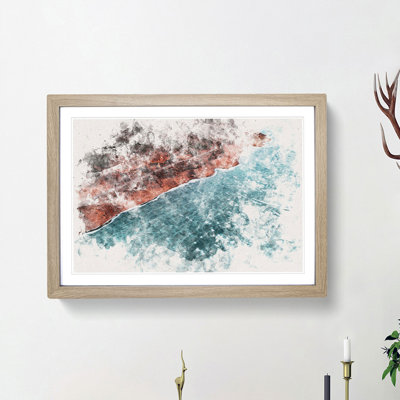 Silverthorne the Coast of Colorado - Picture Frame Painting Print