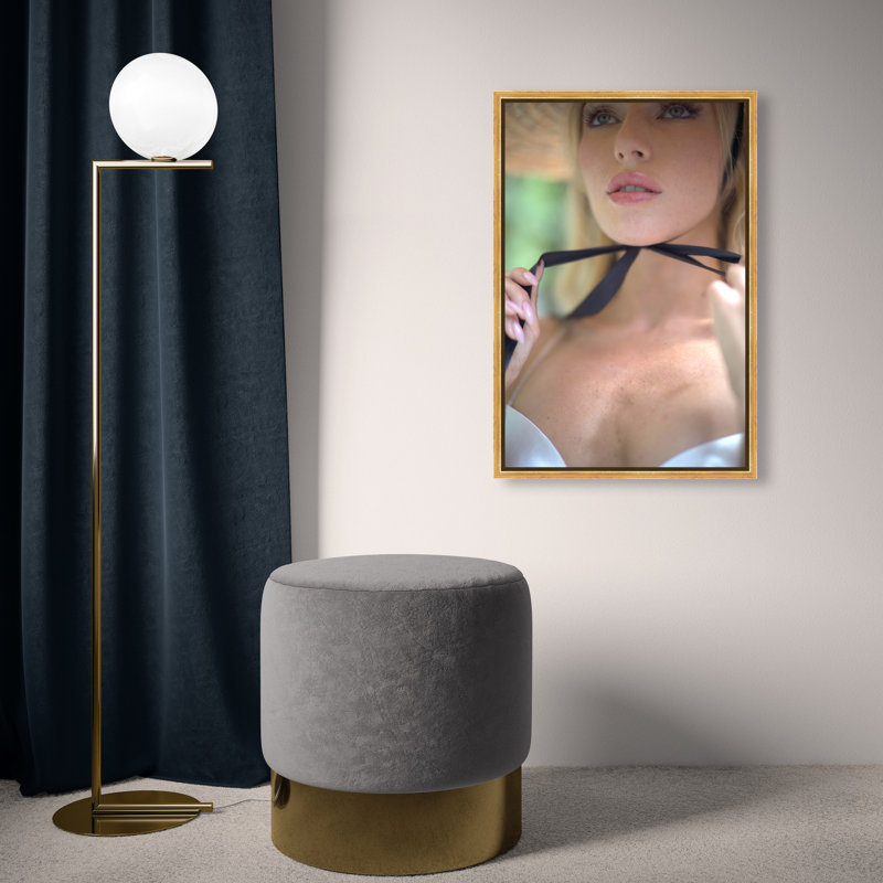Yours Forever Canvas Fashion Print by Oliver Gal, Black Frame, 10 x 15, Gold Canvas Frame, Canvas, 25"H x 17"W