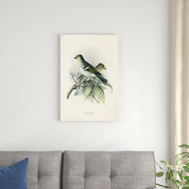 " Antique Birds II ", 30" H x 20" W x 1.25" D