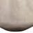 Medium White Planter Of Lightweight Concrete, 8" H X 10" W L, Modern Design For Plant Display Concrete Round Planter, Size And Functional Home Planting