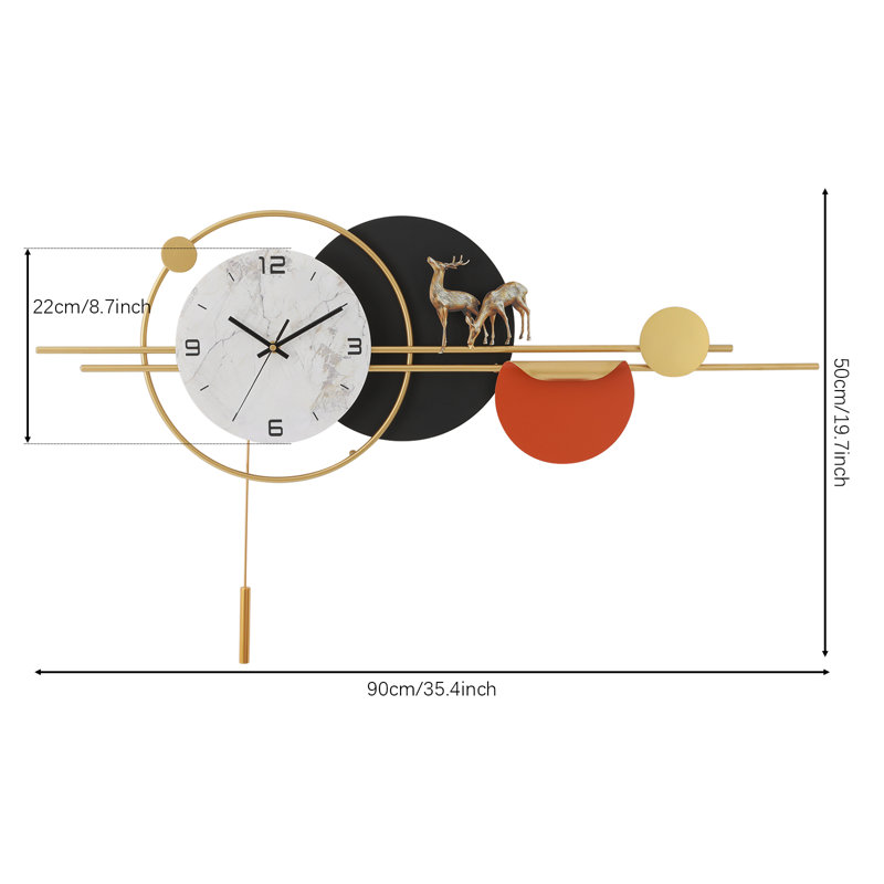 Decorative Wall Clock Modern Silent Wall Clock Large Wall Clock For Living Room