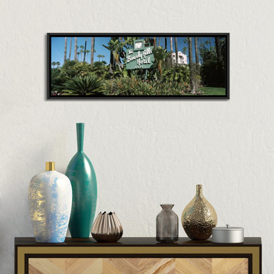 Panoramic Textual Art on Canvas