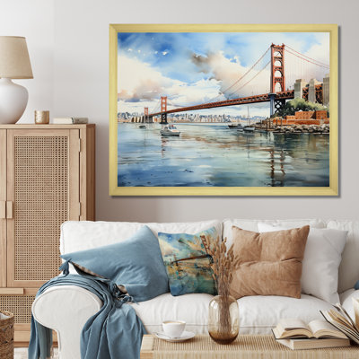 Pont bleu, merveille architecturale I - impression
