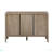 U-Style Storage Cabinet Sideboard Wooden Cabinet With 2 Metal Handles And 2 Doors For Hallway, Entryway, Living Room-127979843