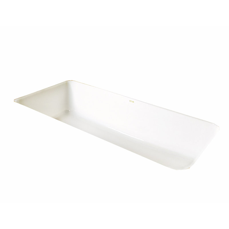 Évier de cuisine encastrable L 43 po x l 20 po Vilano, Blanc