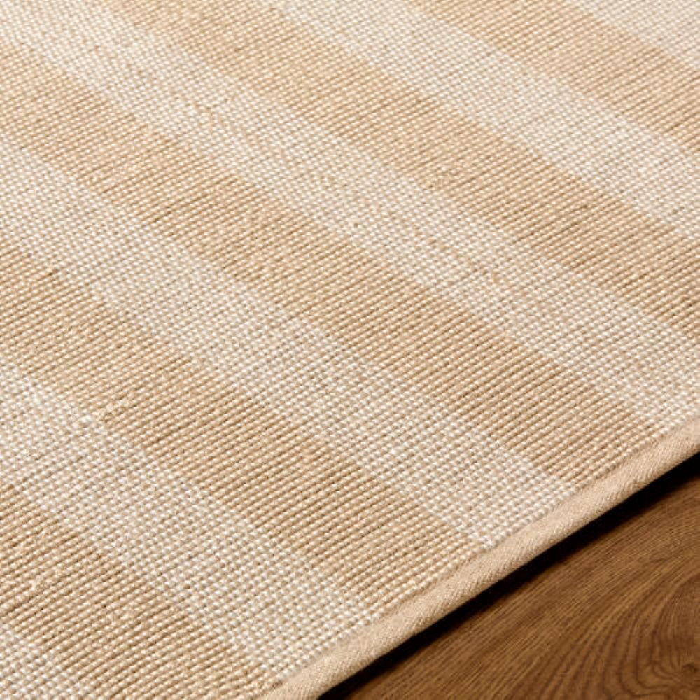 Bram Handmade Indoor / Outdoor Performance Rug, Rectangle 2' x 3', Beige