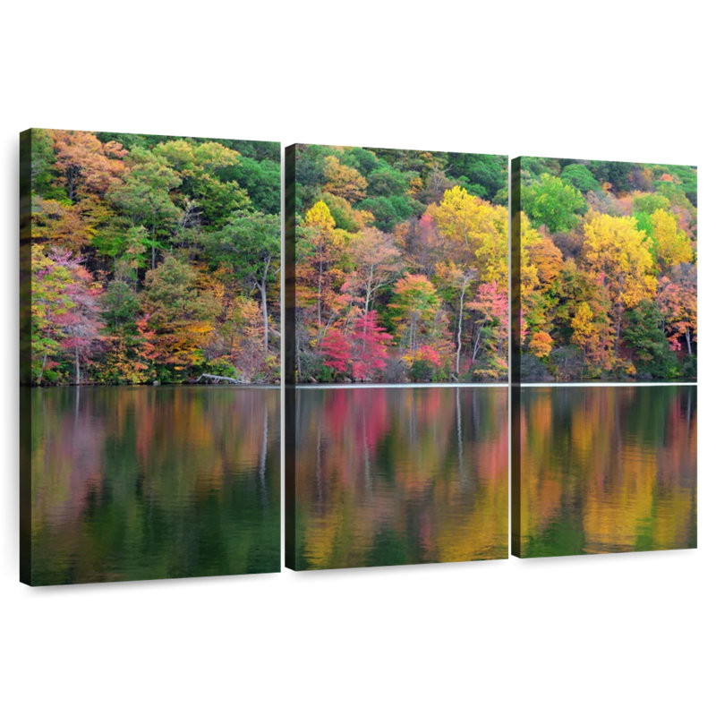 Alvord Autumn Hudson River, 32" H x 50" W