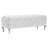 Messaline Faux Leather Upholstered Bench