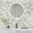 Skylore Hexagon 12 in. x 12 in. Polished Marble Mosaic Floor and Wall Tile