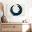 Cercle abstrait sur toile-1550149507