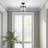 Husman Glass Semi Flush Mount-16518410-16518408