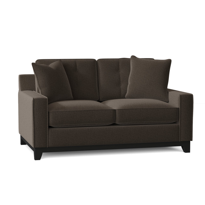 Carollton Upholstered 62'' Loveseat, Napa Vintage Chenille