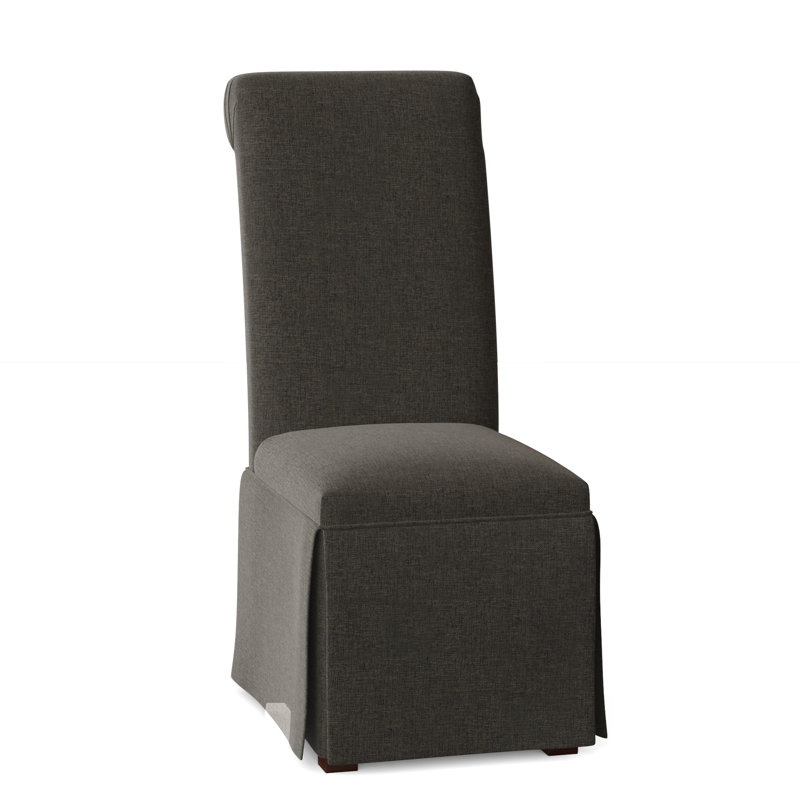 Susanna 20.25'' H Upholstered Side Chair, Aged Gray, Dark Gray