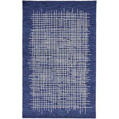 Joetta Wool Plaid Indoor Rug