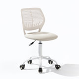 Desk Chair Study Chairs Armless With Wheels And Mesh Padded Cushion For Home, Office
