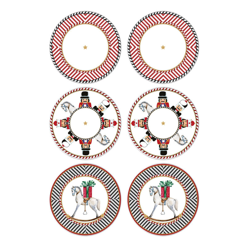 Nutcracker 26cm Stoneware Dinner Plate